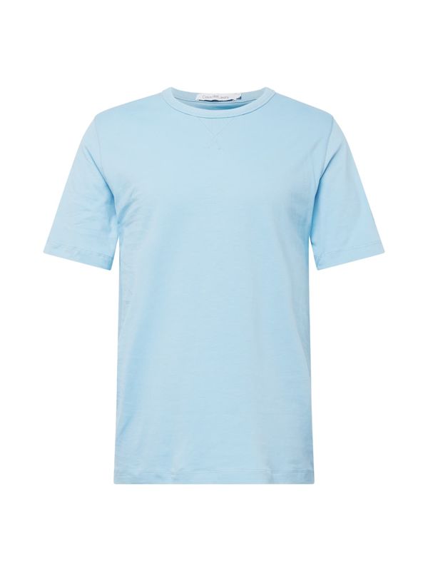 Calvin Klein Jeans Calvin Klein Jeans Тениска  светлосиньо / черно / мръсно бяло