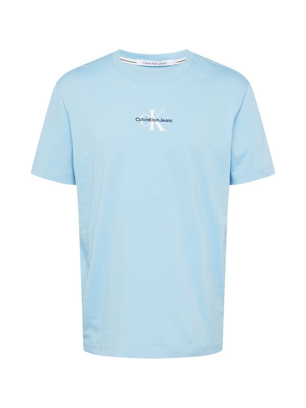 Calvin Klein Jeans Calvin Klein Jeans Тениска  светлосиньо / тъмносиньо / бяло