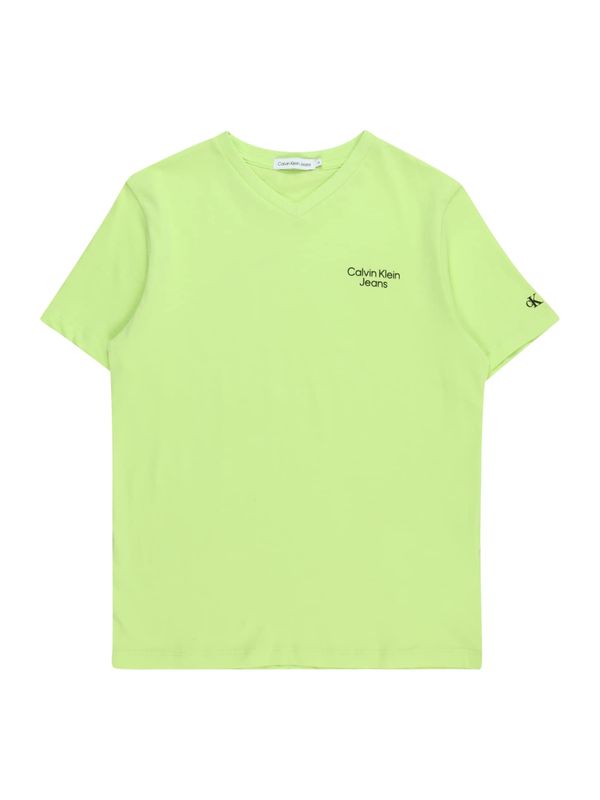 Calvin Klein Jeans Calvin Klein Jeans Тениска  ябълка / черно