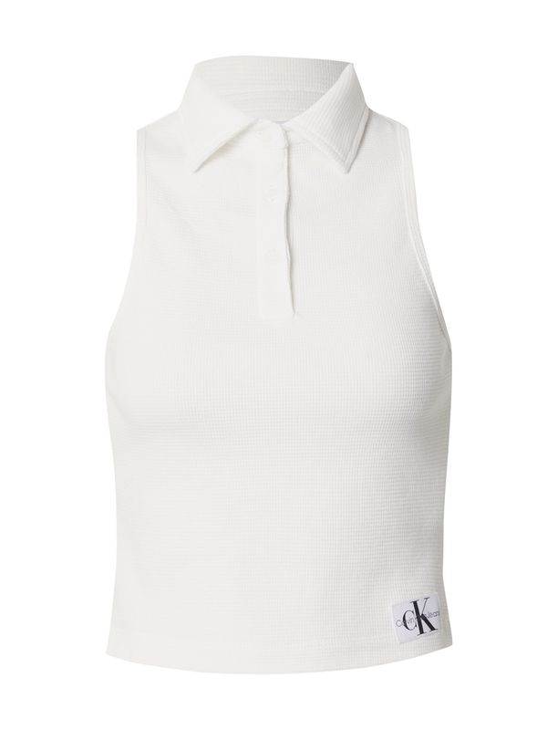 Calvin Klein Jeans Calvin Klein Jeans Топ  светлосиво / черно