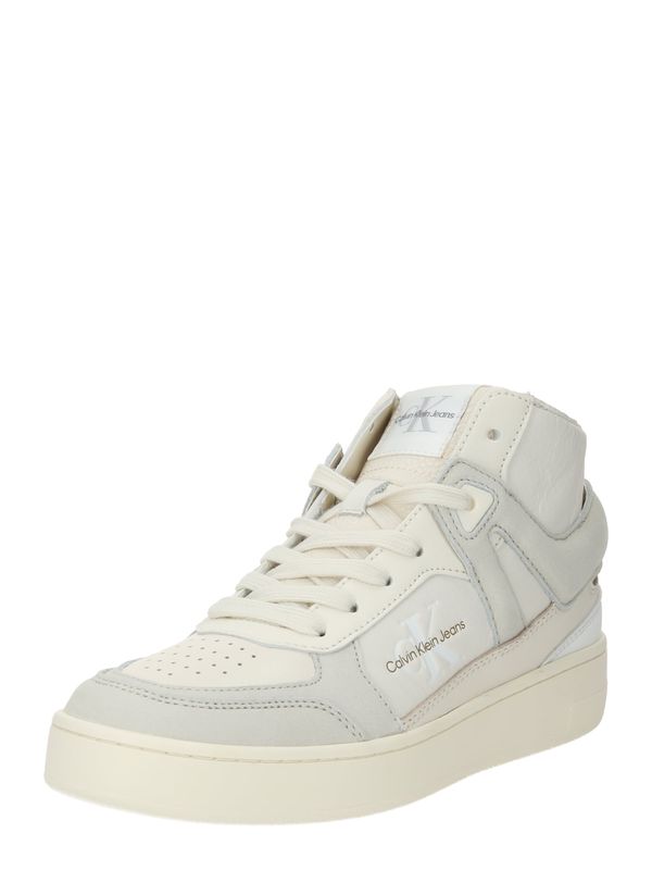 Calvin Klein Jeans Calvin Klein Jeans Високи маратонки  злато / светлосиво / бяло / естествено бяло