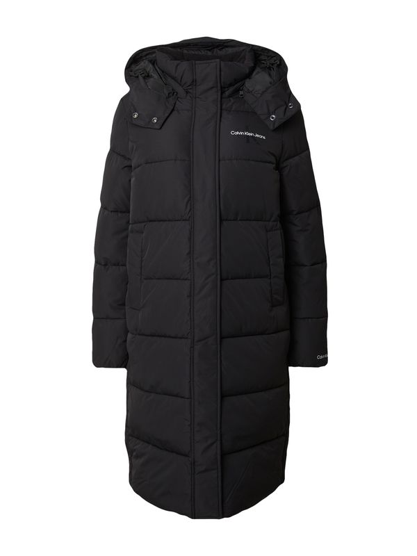 Calvin Klein Jeans Calvin Klein Jeans Зимно палто  черно / бяло