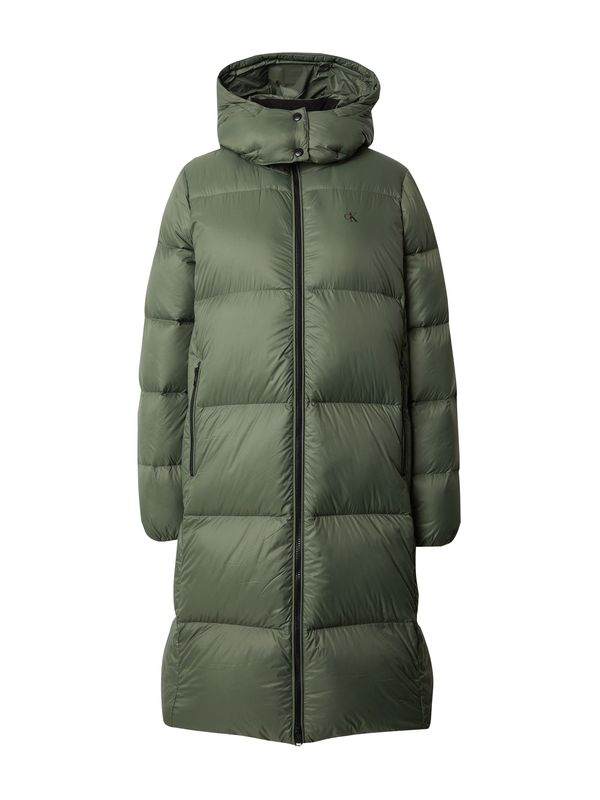 Calvin Klein Jeans Calvin Klein Jeans Зимно палто  маслина / черно