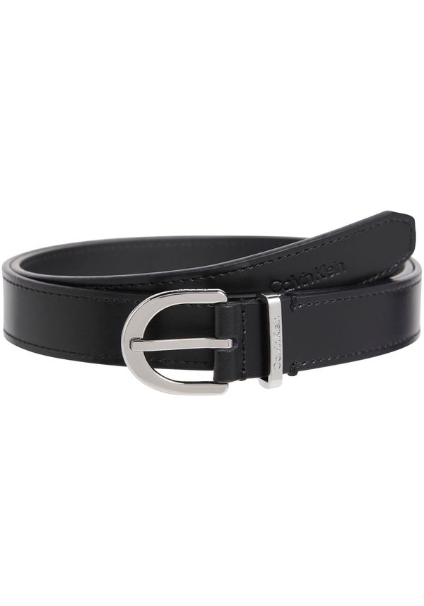 Calvin Klein Calvin Klein Колан  черно / сребърно