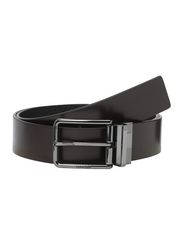 Calvin Klein Calvin Klein Колан  тъмнокафяво / черно
