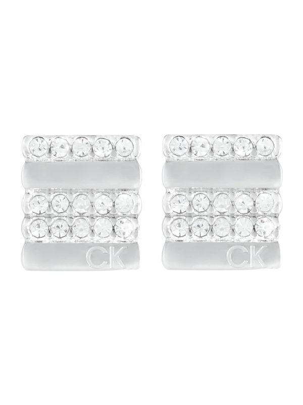 Calvin Klein Calvin Klein Обеци  сребърно / прозрачно