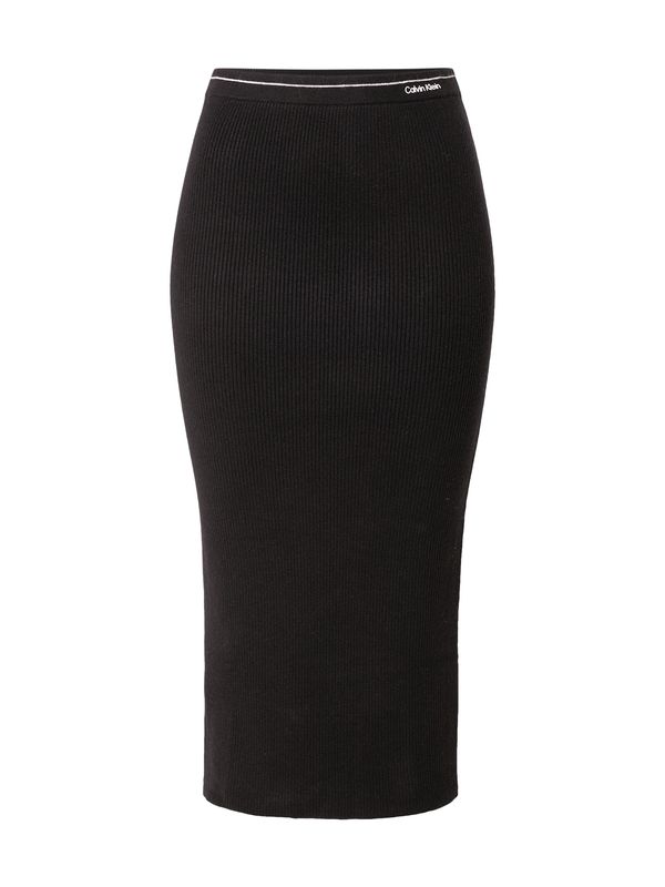 Calvin Klein Calvin Klein Пола  черно / бяло