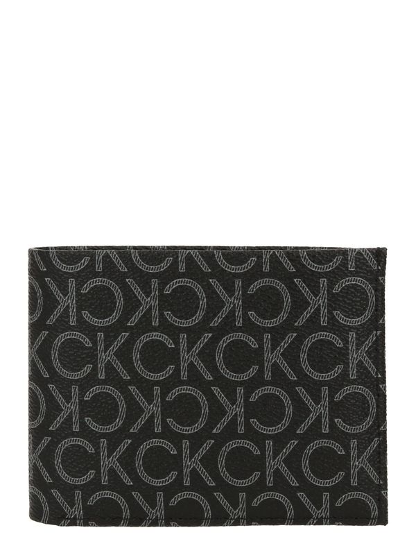 Calvin Klein Calvin Klein Портмоне 'Must'  черно / бяло