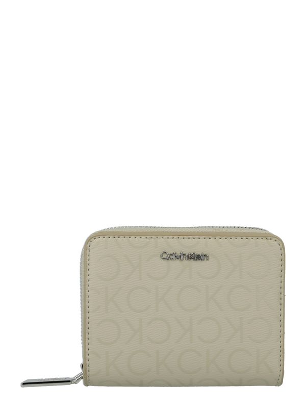 Calvin Klein Calvin Klein Портмоне 'Must'  сиво-бежово / тъмносиво