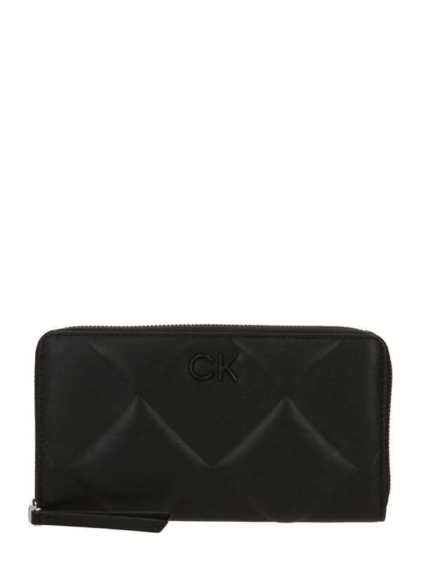 Calvin Klein Calvin Klein Портмоне 'Quilt'  черно
