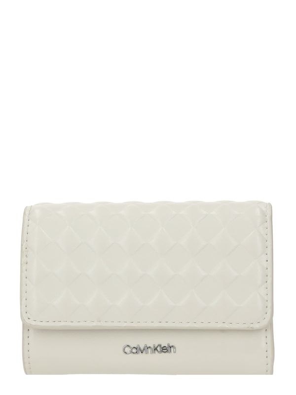 Calvin Klein Calvin Klein Портмоне  сиво-бежово / сребърно