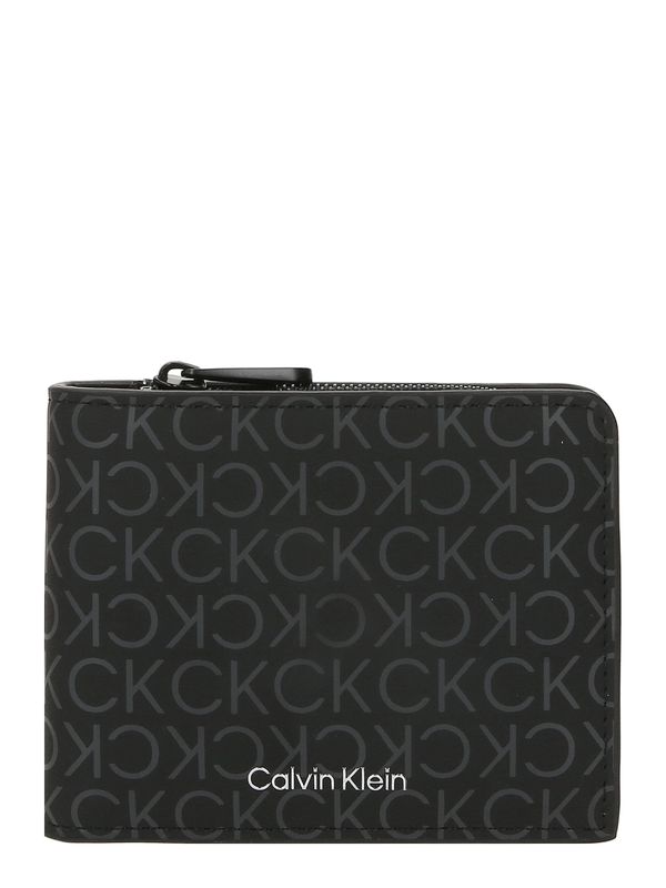 Calvin Klein Calvin Klein Портмоне  сиво / черно / бяло
