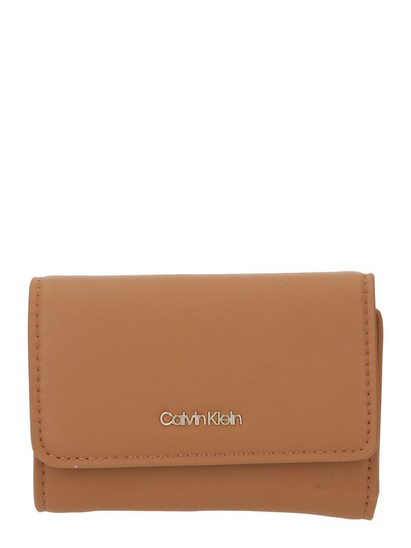 Calvin Klein Calvin Klein Портмоне 'Trifold XS'  кафяво