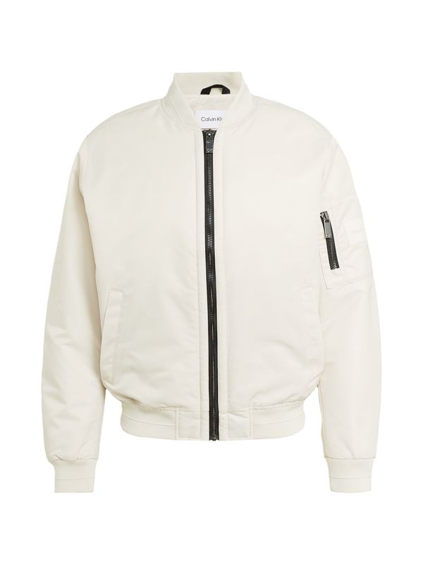 Calvin Klein Calvin Klein Преходно яке 'Hero'  светлобежово / черно