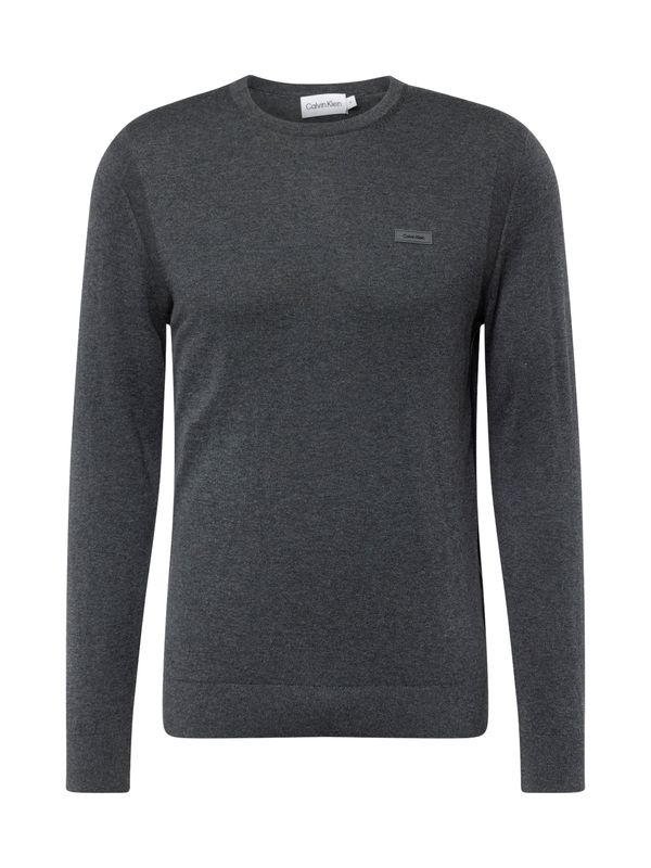 Calvin Klein Calvin Klein Пуловер  графитено сиво