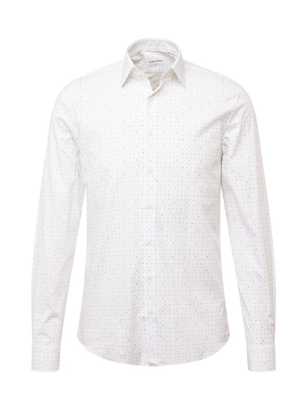 Calvin Klein Calvin Klein Риза  тъмносиньо / бяло