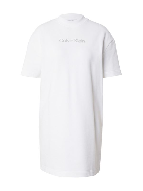 Calvin Klein Calvin Klein Рокля  сиво / бяло