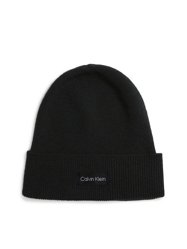 Calvin Klein Calvin Klein Шапка  черно / бяло