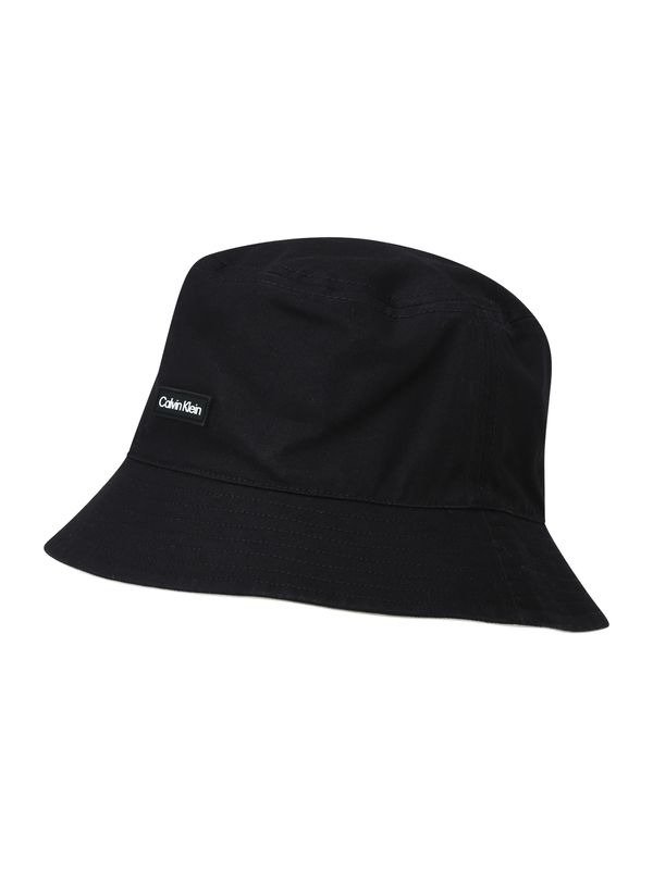 Calvin Klein Calvin Klein Шапка с периферия  черно / бяло