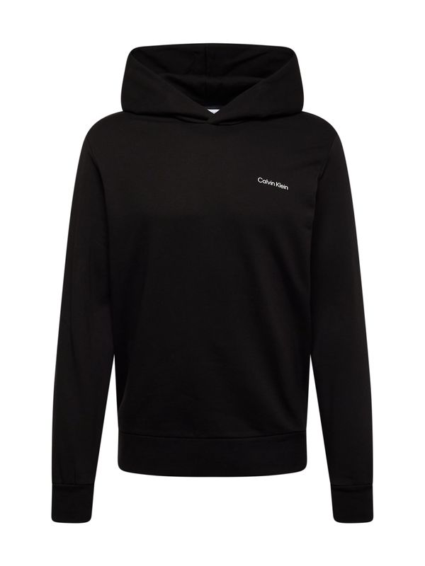 Calvin Klein Calvin Klein Суичър 'Angled'  черно / бяло