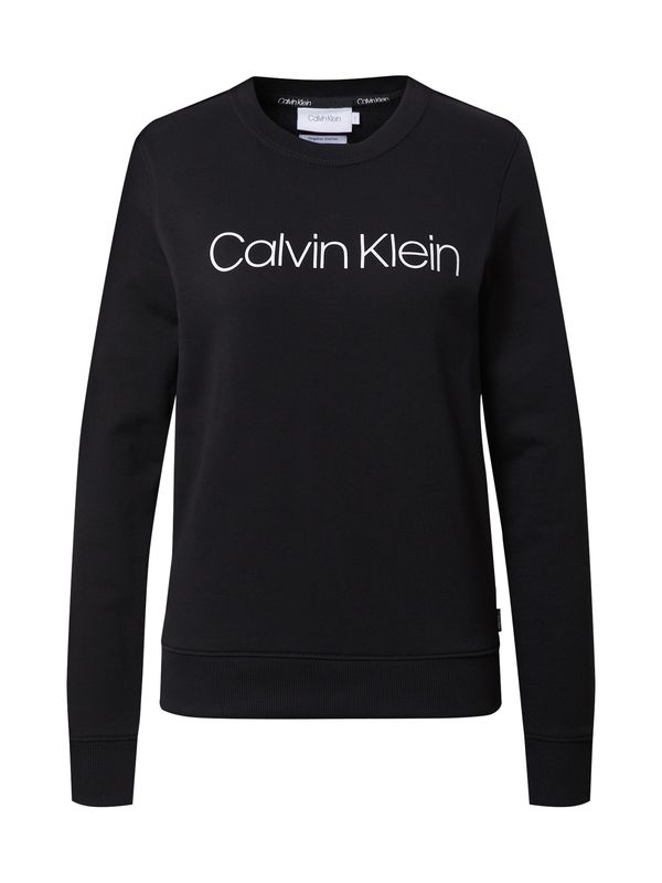 Calvin Klein Calvin Klein Суичър  черно / бяло