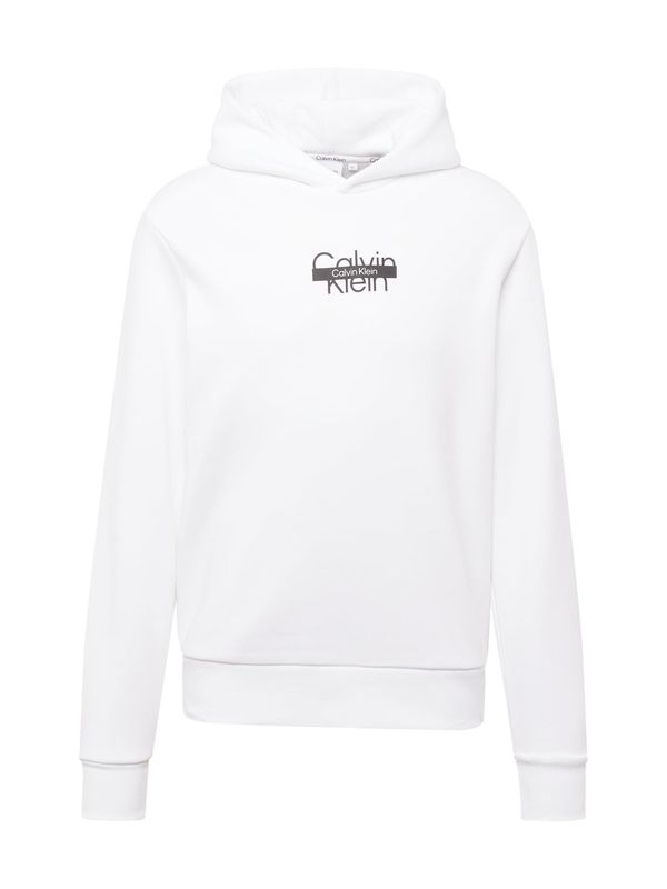 Calvin Klein Calvin Klein Суичър  черно / бяло