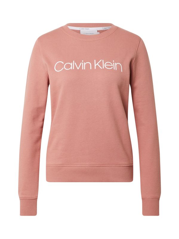 Calvin Klein Calvin Klein Суичър  пепел от рози / бяло