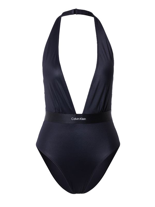 Calvin Klein Swimwear Calvin Klein Swimwear Бански костюм  черно / бяло