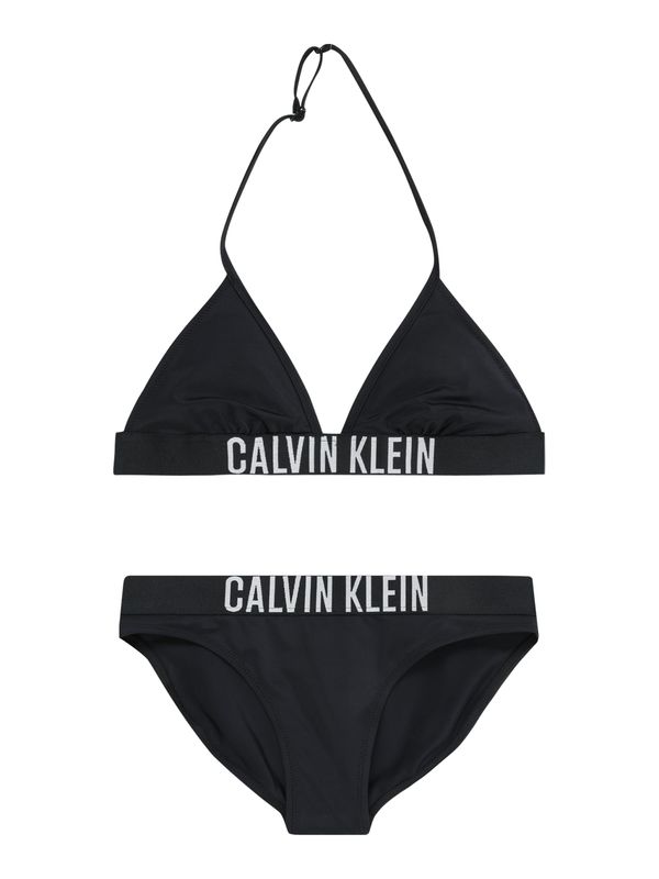 Calvin Klein Swimwear Calvin Klein Swimwear Бански тип бикини  черно / бяло