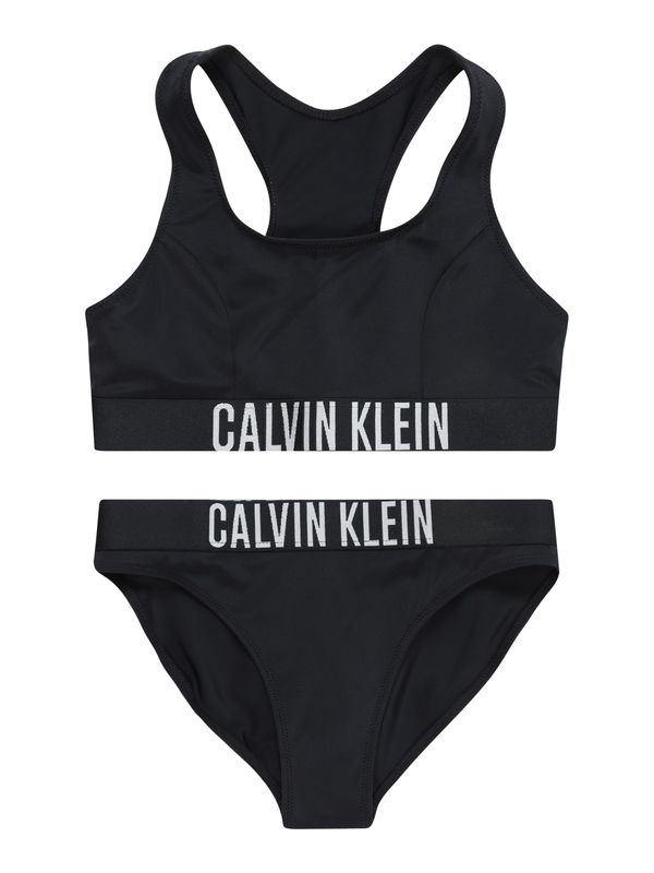 Calvin Klein Swimwear Calvin Klein Swimwear Бански тип бикини  черно / бяло