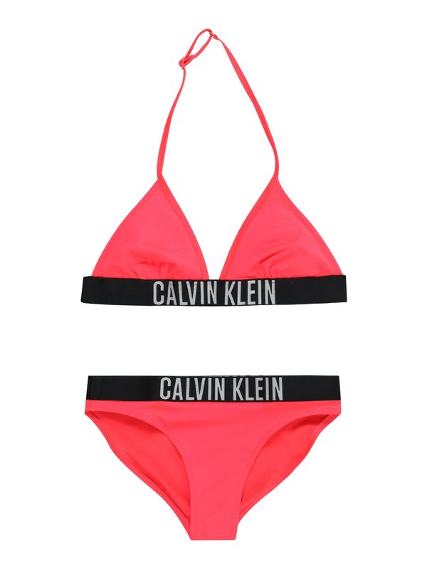Calvin Klein Swimwear Calvin Klein Swimwear Бански тип бикини  сиво / розово / черно