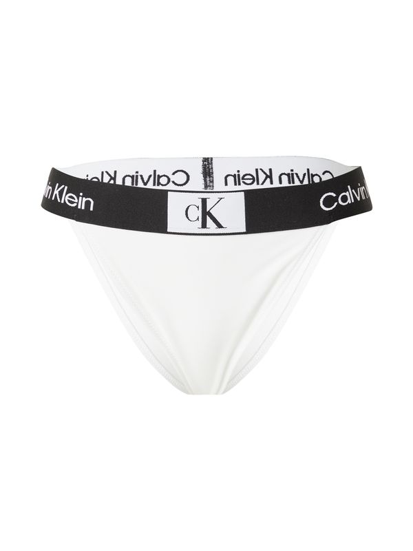 Calvin Klein Swimwear Calvin Klein Swimwear Долнище на бански тип бикини 'CHEEKY'  черно / бяло