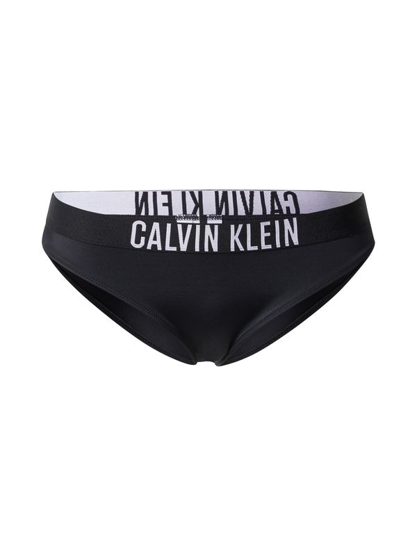 Calvin Klein Swimwear Calvin Klein Swimwear Долнище на бански тип бикини  черно / бяло