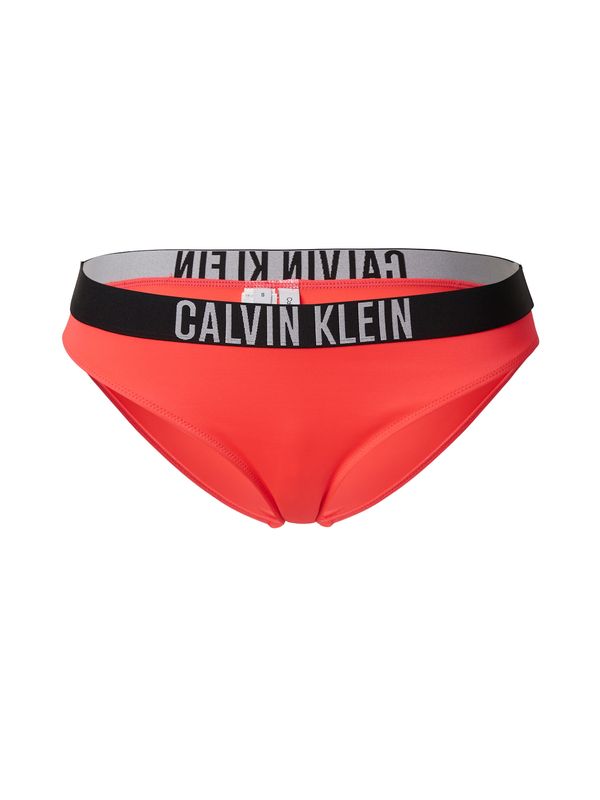 Calvin Klein Swimwear Calvin Klein Swimwear Долнище на бански тип бикини  сиво / червено / черно