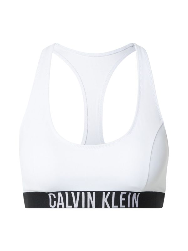 Calvin Klein Swimwear Calvin Klein Swimwear Горнище на бански  черно / бяло
