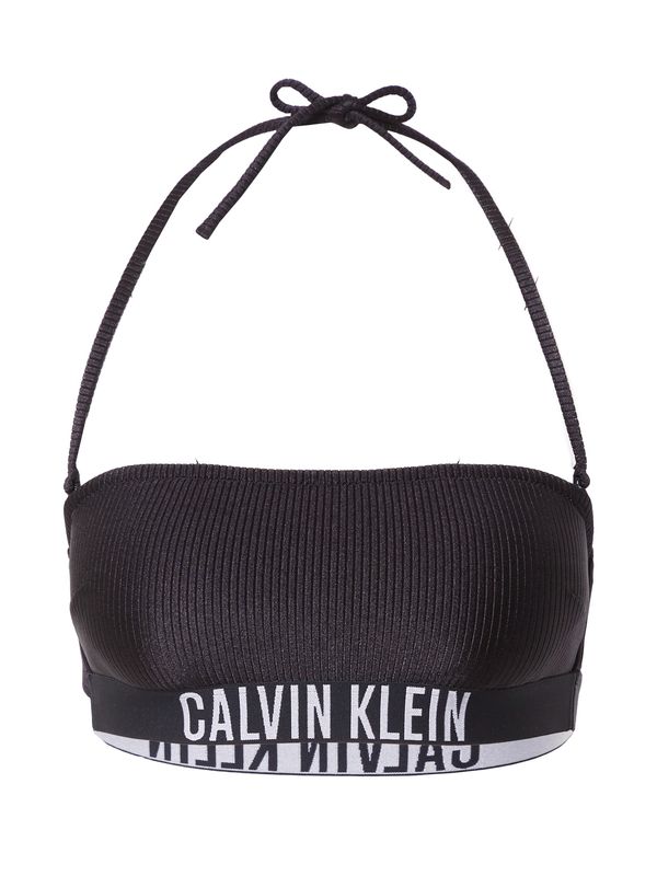 Calvin Klein Swimwear Calvin Klein Swimwear Горнище на бански  черно / бяло