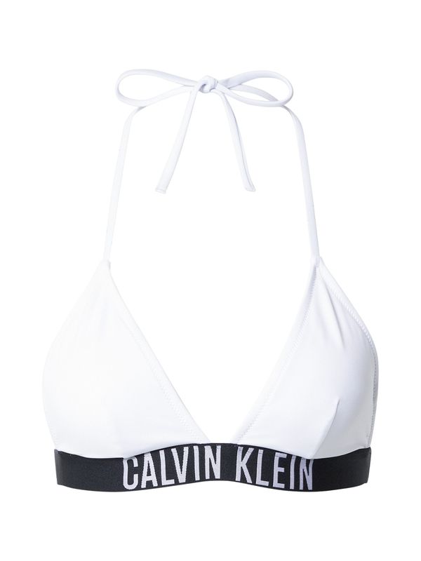 Calvin Klein Swimwear Calvin Klein Swimwear Горнище на бански  черно / бяло