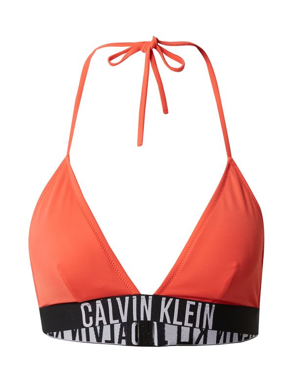 Calvin Klein Swimwear Calvin Klein Swimwear Горнище на бански  червено / черно / бяло