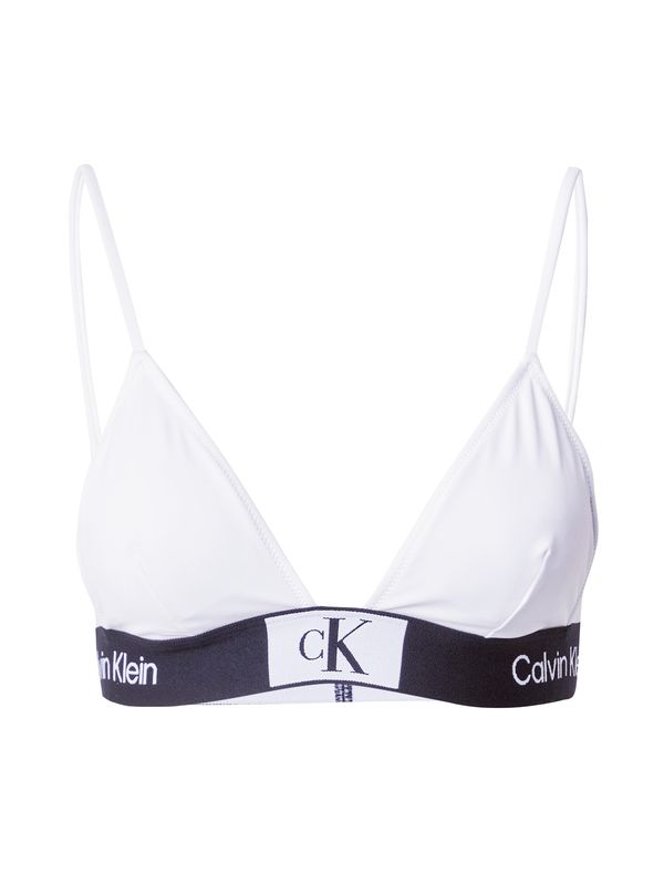 Calvin Klein Swimwear Calvin Klein Swimwear Горнище на бански  нейви синьо / бяло