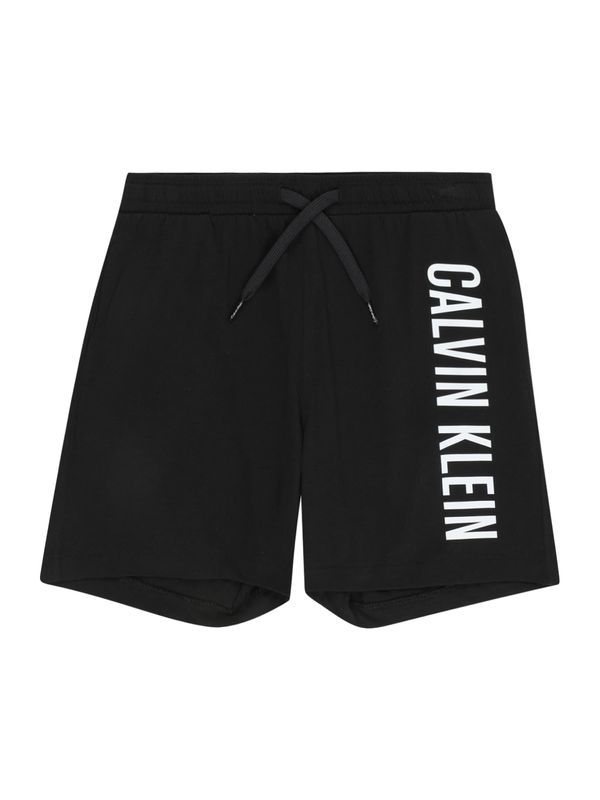 Calvin Klein Swimwear Calvin Klein Swimwear Панталон  черно / бяло