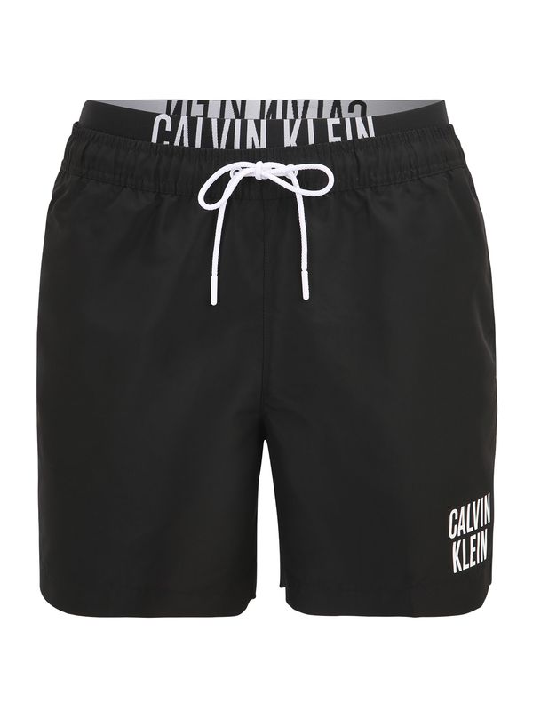 Calvin Klein Swimwear Calvin Klein Swimwear Шорти за плуване  черно / бяло