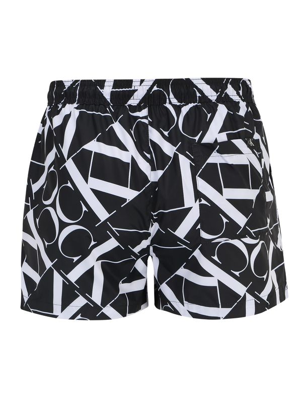 Calvin Klein Swimwear Calvin Klein Swimwear Шорти за плуване  черно / бяло