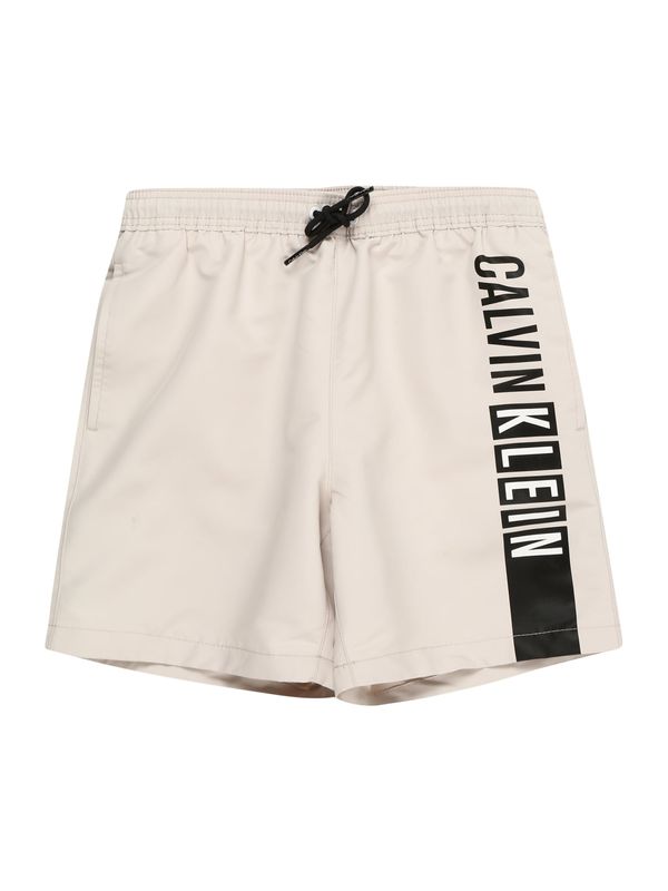 Calvin Klein Swimwear Calvin Klein Swimwear Шорти за плуване 'Intense Power'  телесен цвят / черно