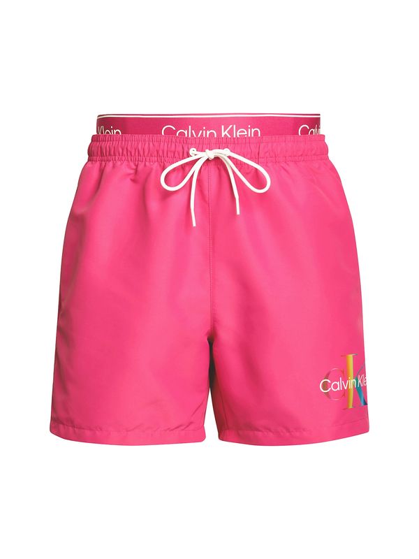 Calvin Klein Swimwear Calvin Klein Swimwear Шорти за плуване 'Pride'  пъстро / розово