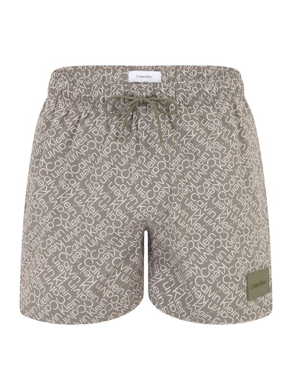 Calvin Klein Swimwear Calvin Klein Swimwear Шорти за плуване  таупе сиво / маслина