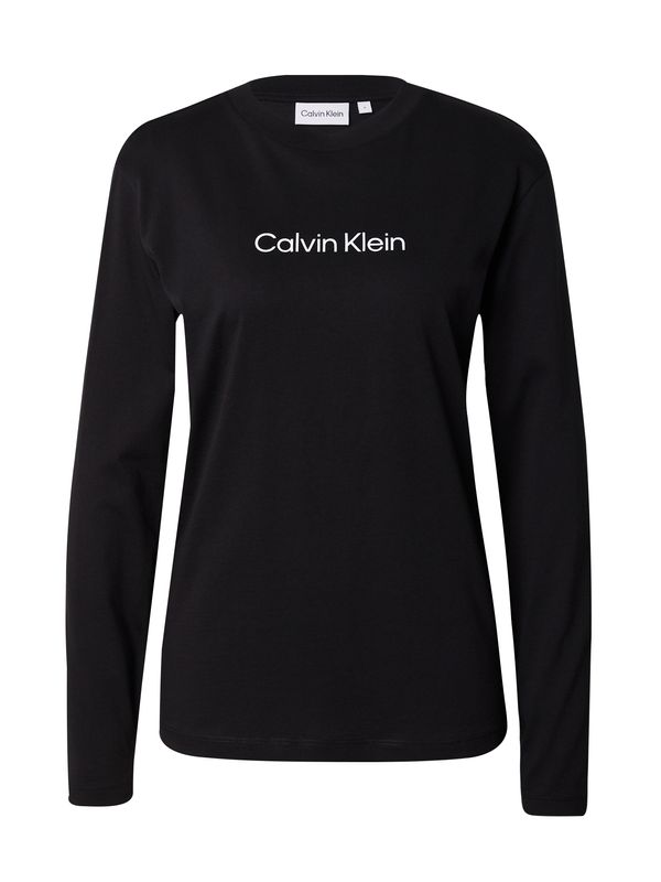Calvin Klein Calvin Klein Тениска  черно / бяло
