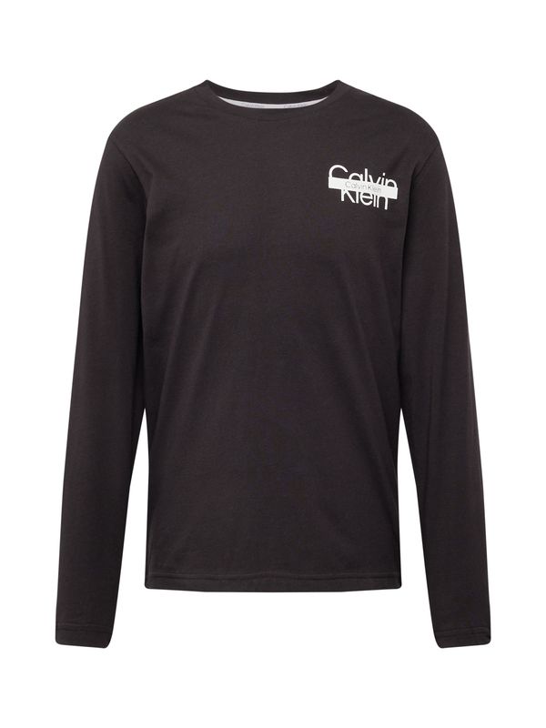 Calvin Klein Calvin Klein Тениска  черно / бяло