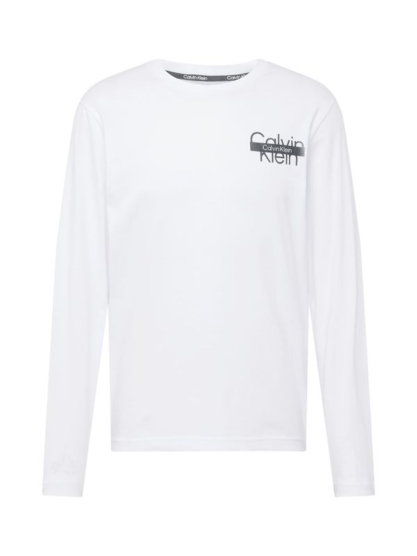 Calvin Klein Calvin Klein Тениска  черно / бяло