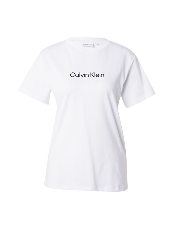 Calvin Klein Calvin Klein Тениска 'HERO'  черно / бяло
