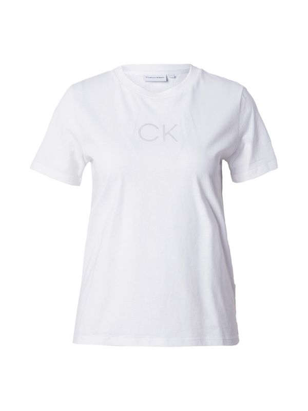 Calvin Klein Calvin Klein Тениска  сиво / бяло